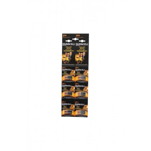Alkalin AAA İnce Kalem Pil 12'li Paket